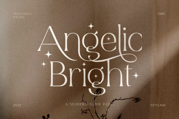 Angelic Bright: A Serif Font for Creative Projects
