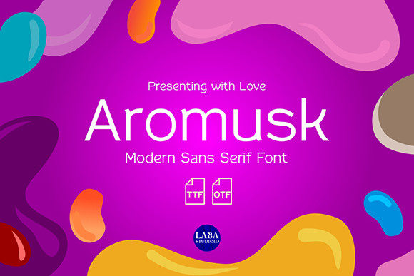 Aromusk: A Modern Sans Serif for Editorial Design