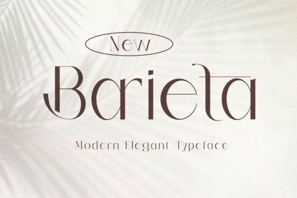 Barieta: A Bold, Stylish Font for Modern Design