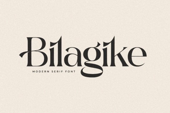 Bilagike Font: Elegant Serif for Web Design