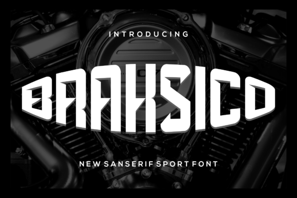 Braksico: A Bold Font for Business