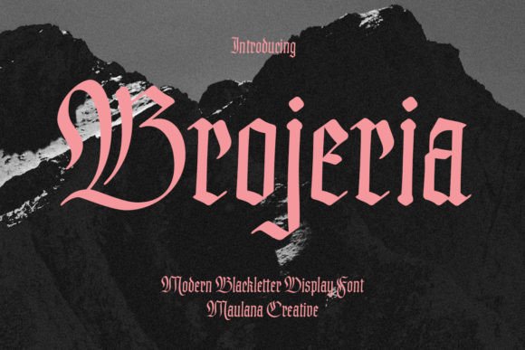 Brojeria Font Review