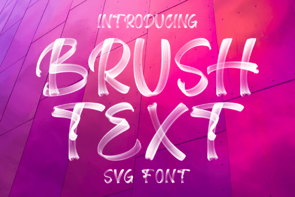 Brush Text: A Bold Font for Web Design