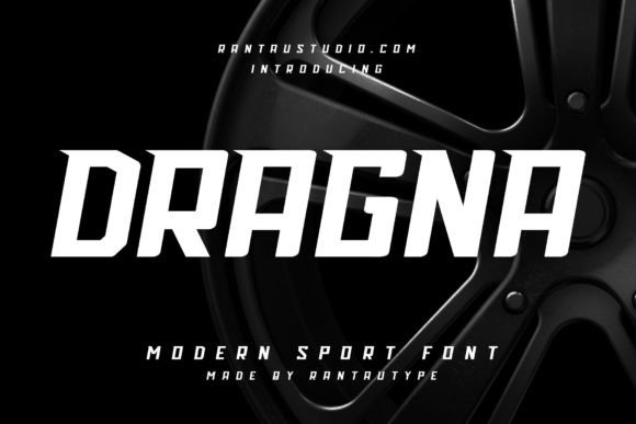 Dragna: A Bold Slab Serif for Dynamic Design