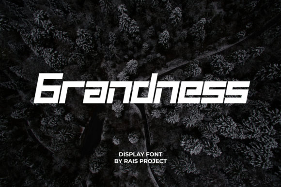 Grandness: A Bold Font for Modern Campaigns