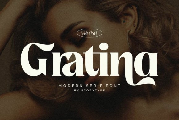 Gratina: A Modern Serif Font for Editorial Design