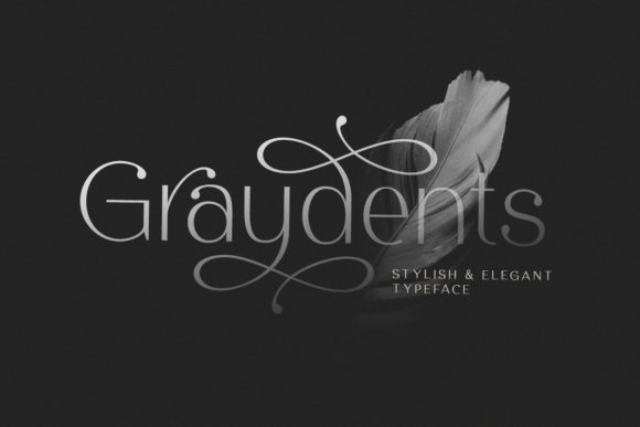Graydents: A Stylish Sans Serif for Branding