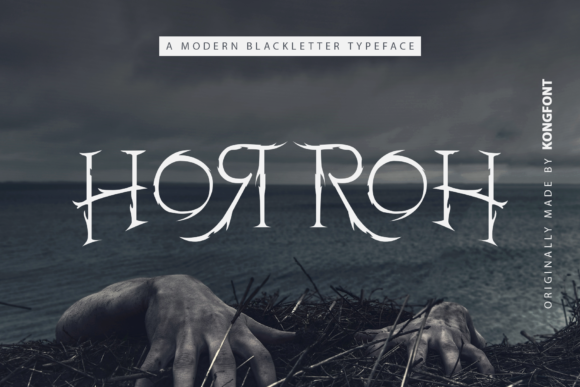 Horroh Font Review for Web Design