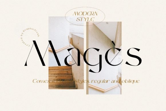Magès: A Stylish Serif Font for Business