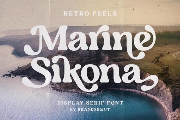 Marine Sikona: A Serif Font for Creative Campaigns