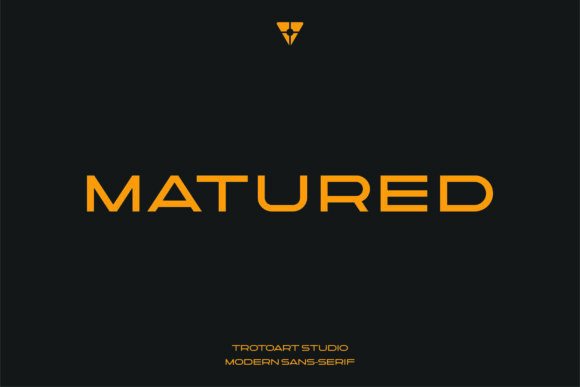 Matured Font: Modern Typography for Editorial Design