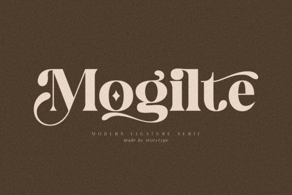 Mogilte: A Serif Font for Elegant Web Design