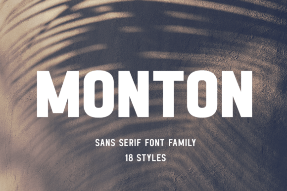 Monton: A Bold Font for Digital Campaigns