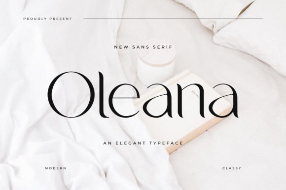Oleana: A Modern Sans Serif Font