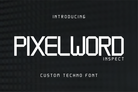 Pixelword Inspect Font for Crafters