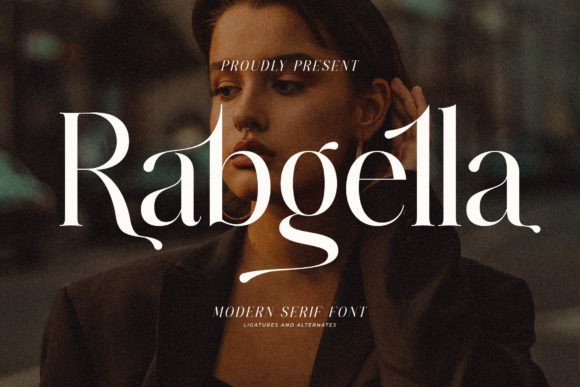 Rabgella: A Stylish Serif Font