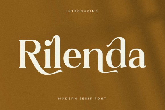 Rilenda: A Stylish Serif Font
