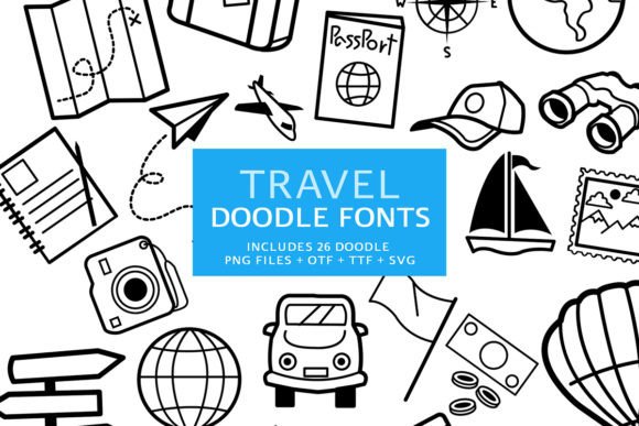 Travel Doodle: A Font That Moves