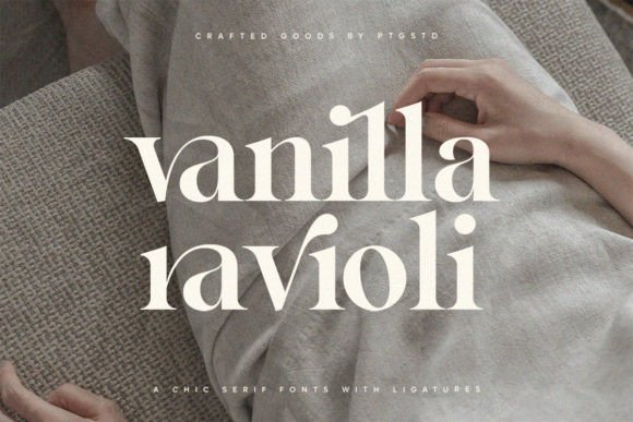 Vanilla Ravioli Font for Elegant Campaigns