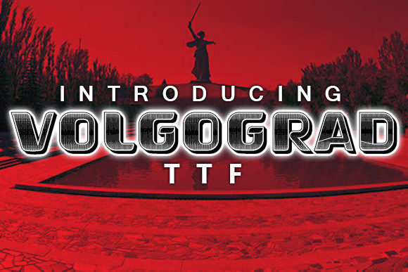 Volgograd: A Bold Font for Web Design
