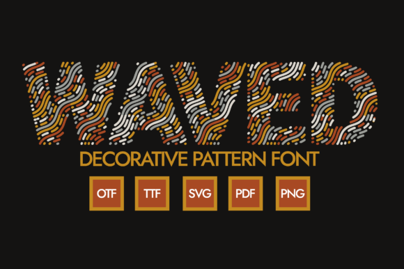 Waved: A Magical Font for Creative Design