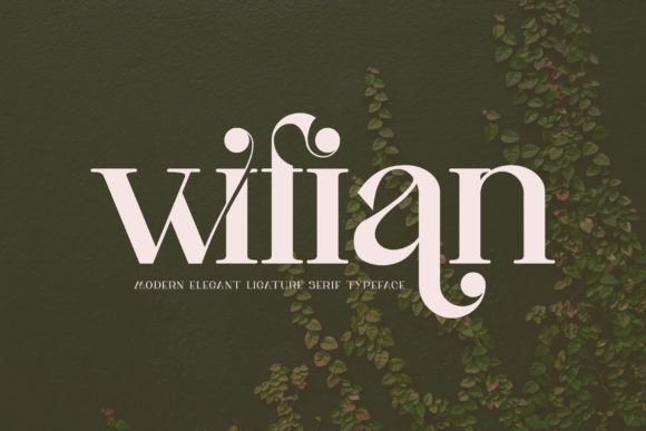 Wifian: A Classy Serif Font for Marketers